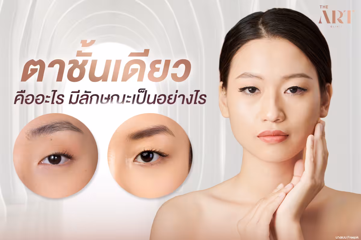 เสน่ห์ดวงตาชั้นเดียว: เผยความงามแฝงเอกลักษณ์